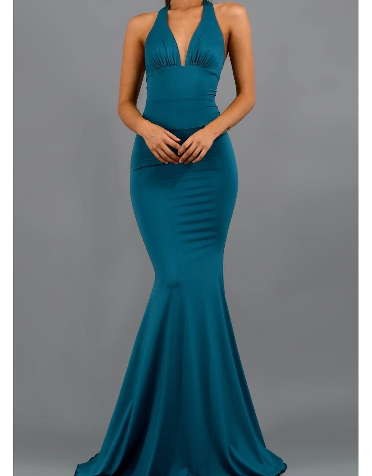 Studio Minc Teal Cancun Dress - Image 2