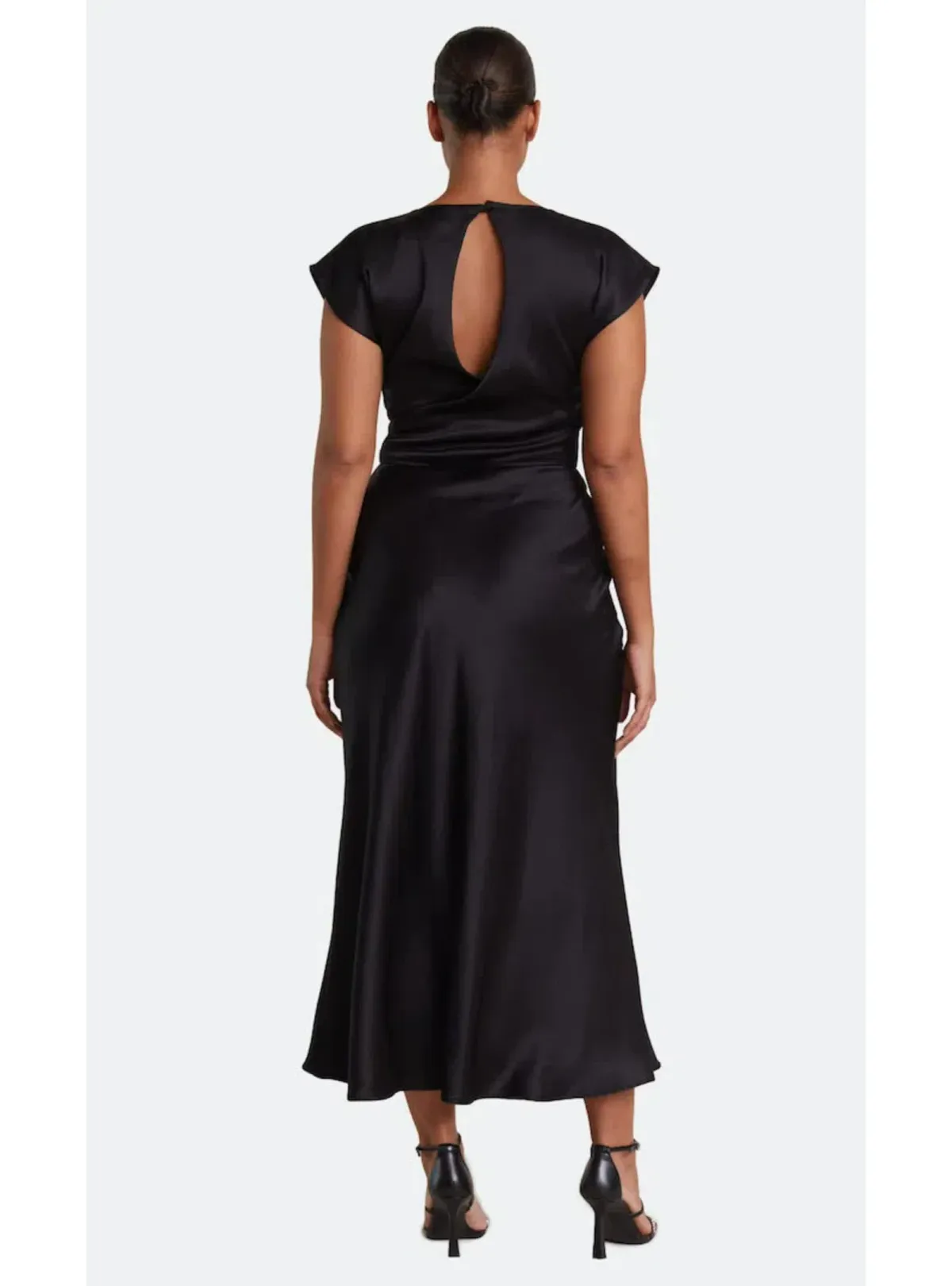 Bec & Bridge Dreamer Wrap Dress in Black Size AU 6 - Image 3