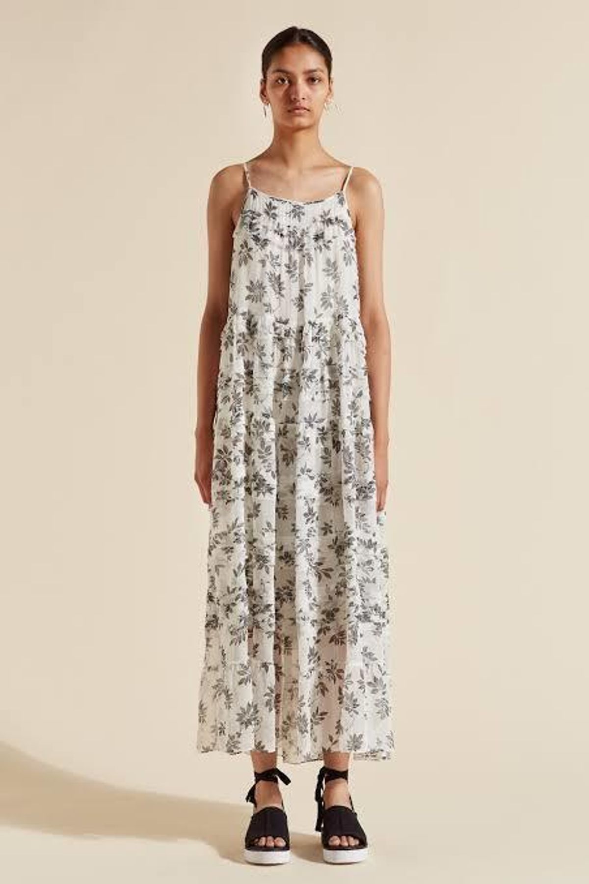 Lee Mathews Lucy Cami Dress Floral Vine Size 1/Au 8 - Image 1