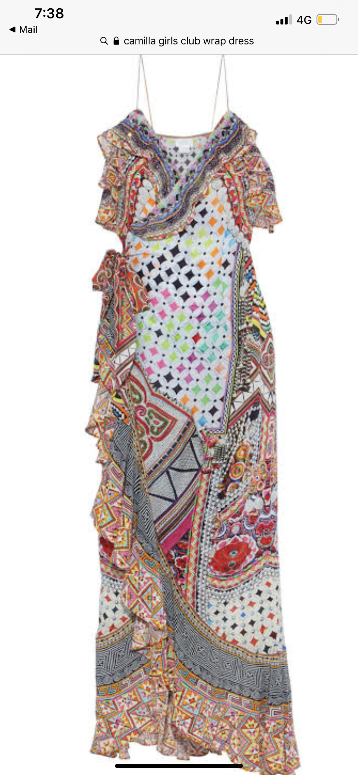 Camilla wrap dress - Image 2