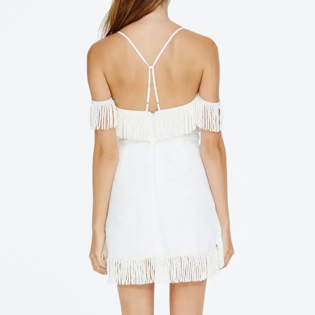 Alice McCall Little Dame Dress White Size 6 for rent on The Volte - main image