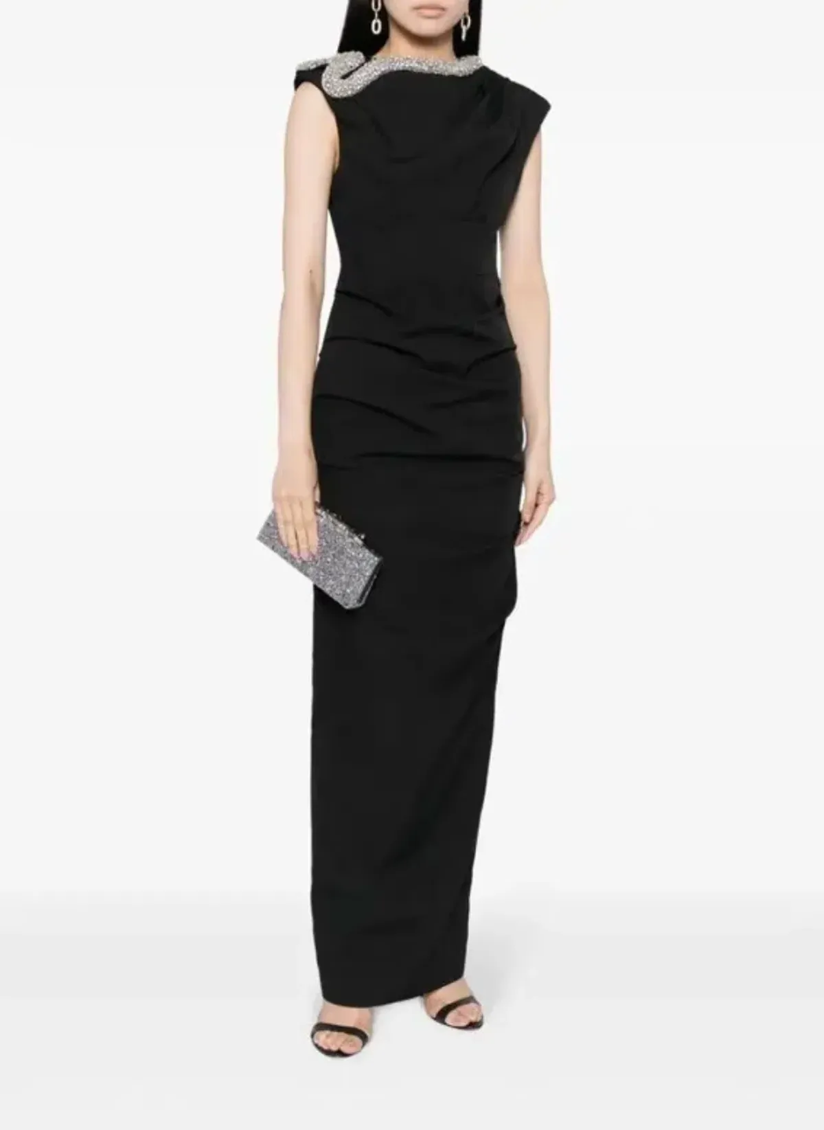 Rachel Gilbert Farley Gown Black 4/AU14 - Image 5