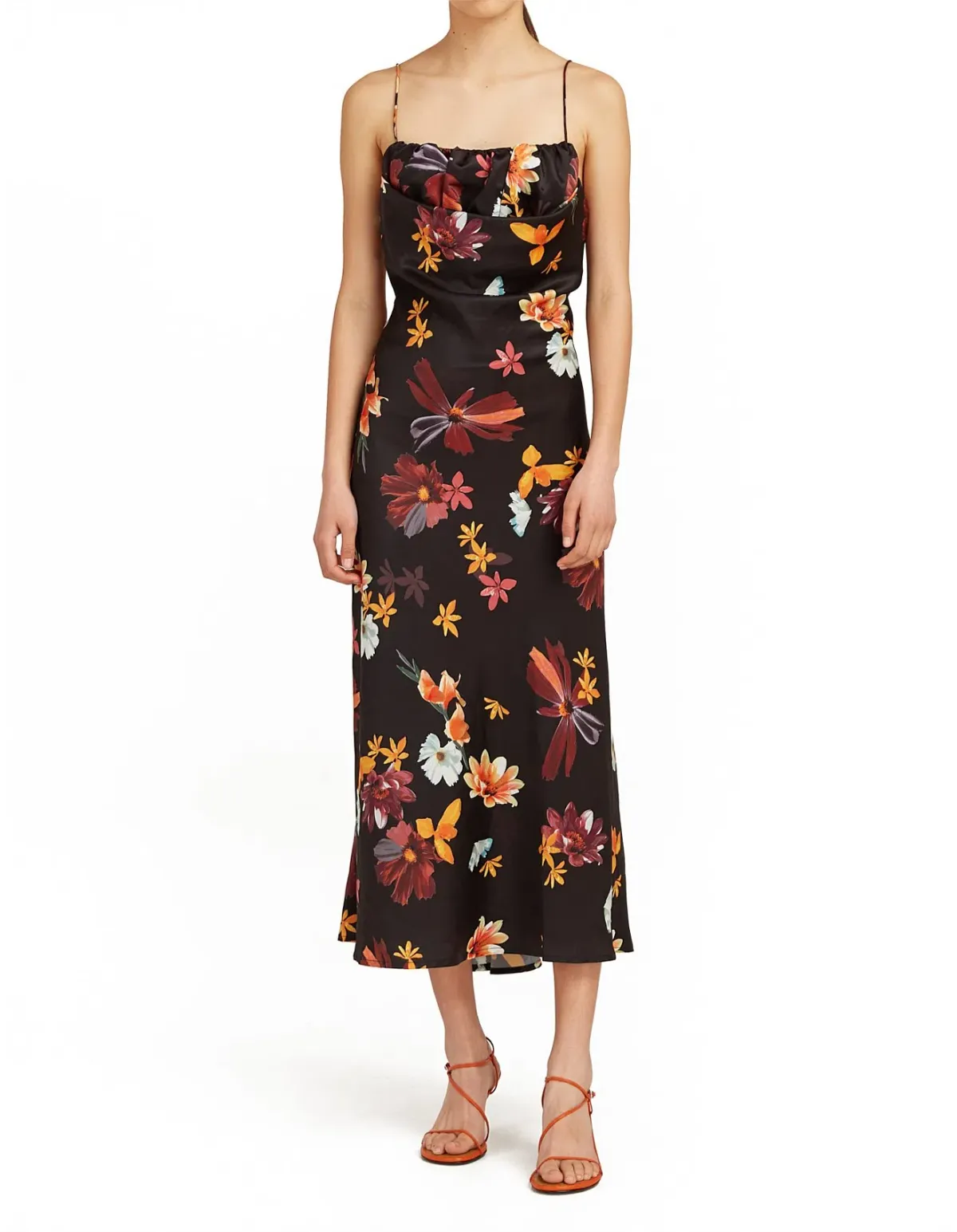 C/MEO COLLECTIVE Obsessions Dress Floral Size 6 for rent on The Volte - main image