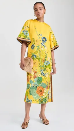 Alémais Cresida Midi Dress for rent on The Volte - image 1