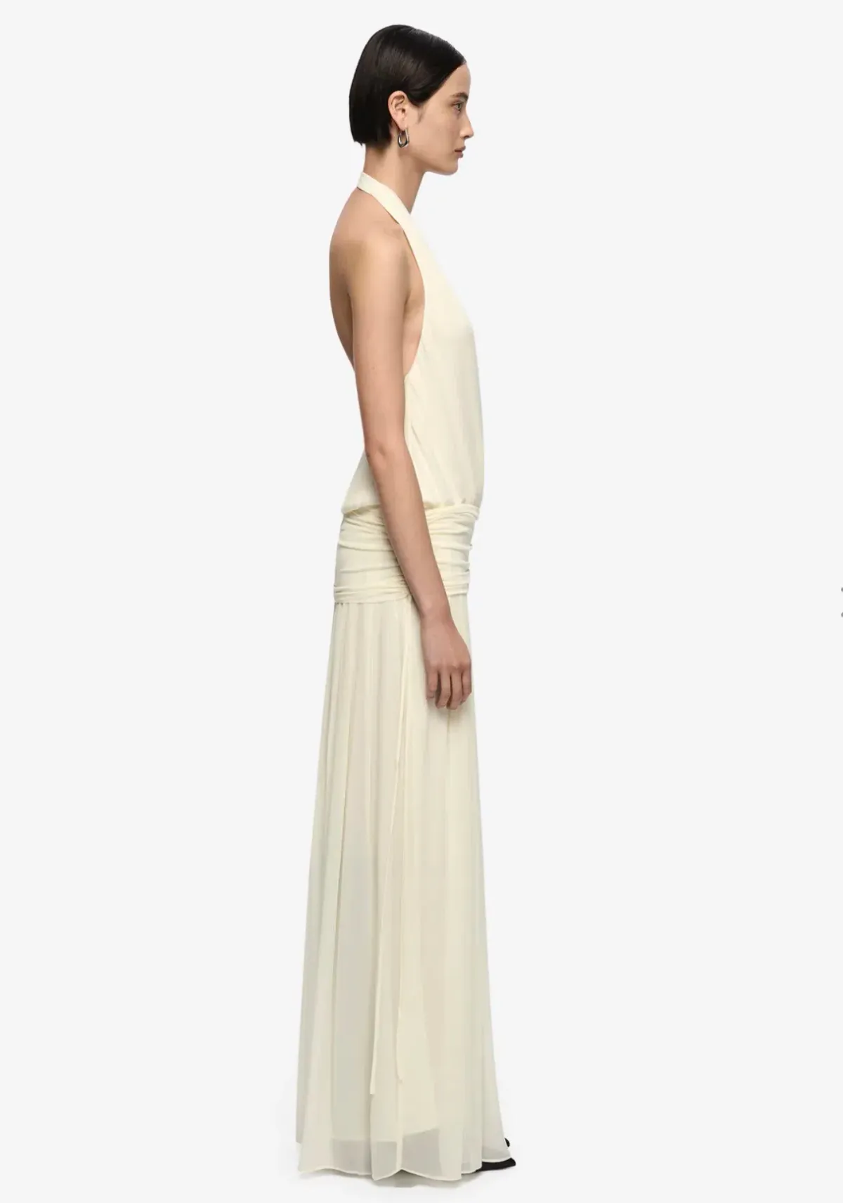 JASMIN V MAXI DRESS (lemon) - Size 12 for rent on The Volte - main image