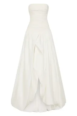 Violette Bubble Hem Maxi Dress for rent on The Volte - image 1