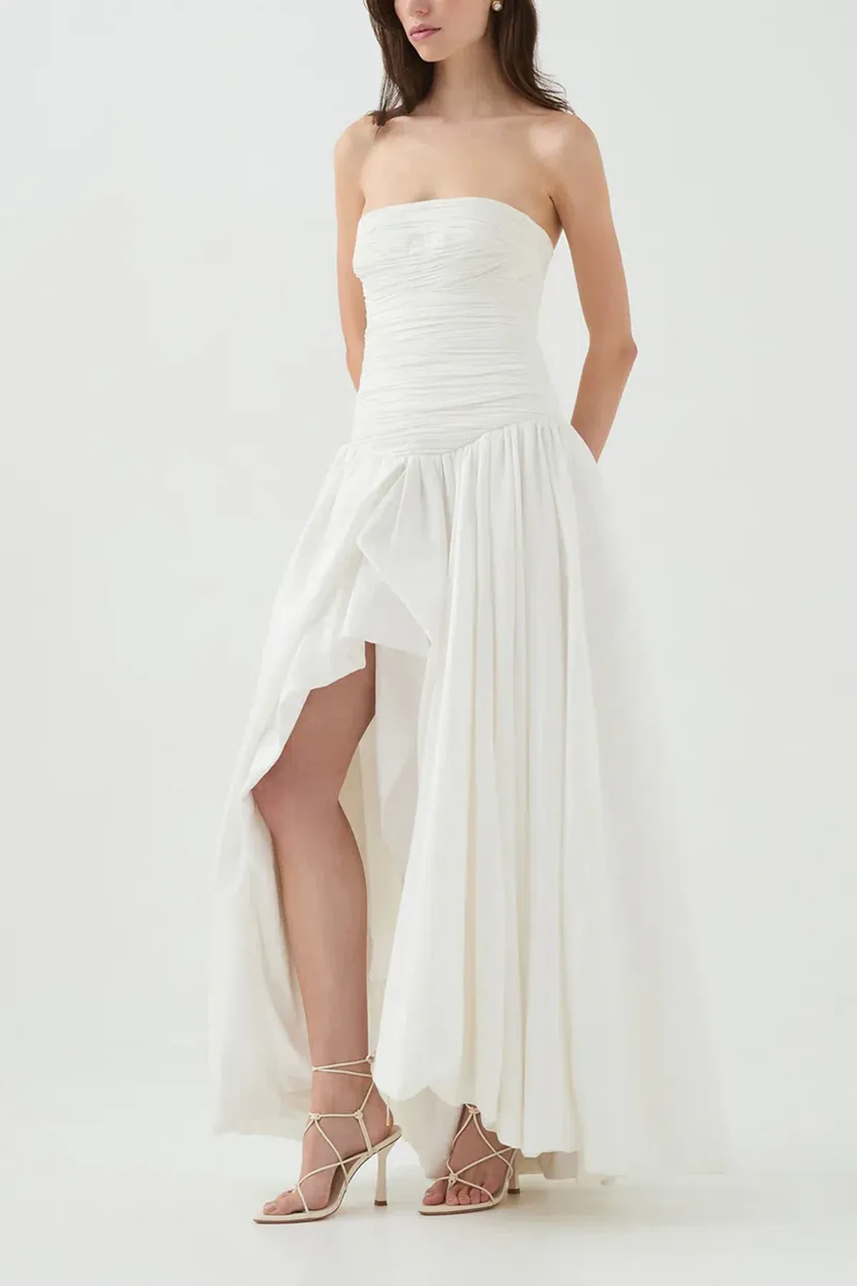 Violette Bubble Hem Maxi Dress - Image 4