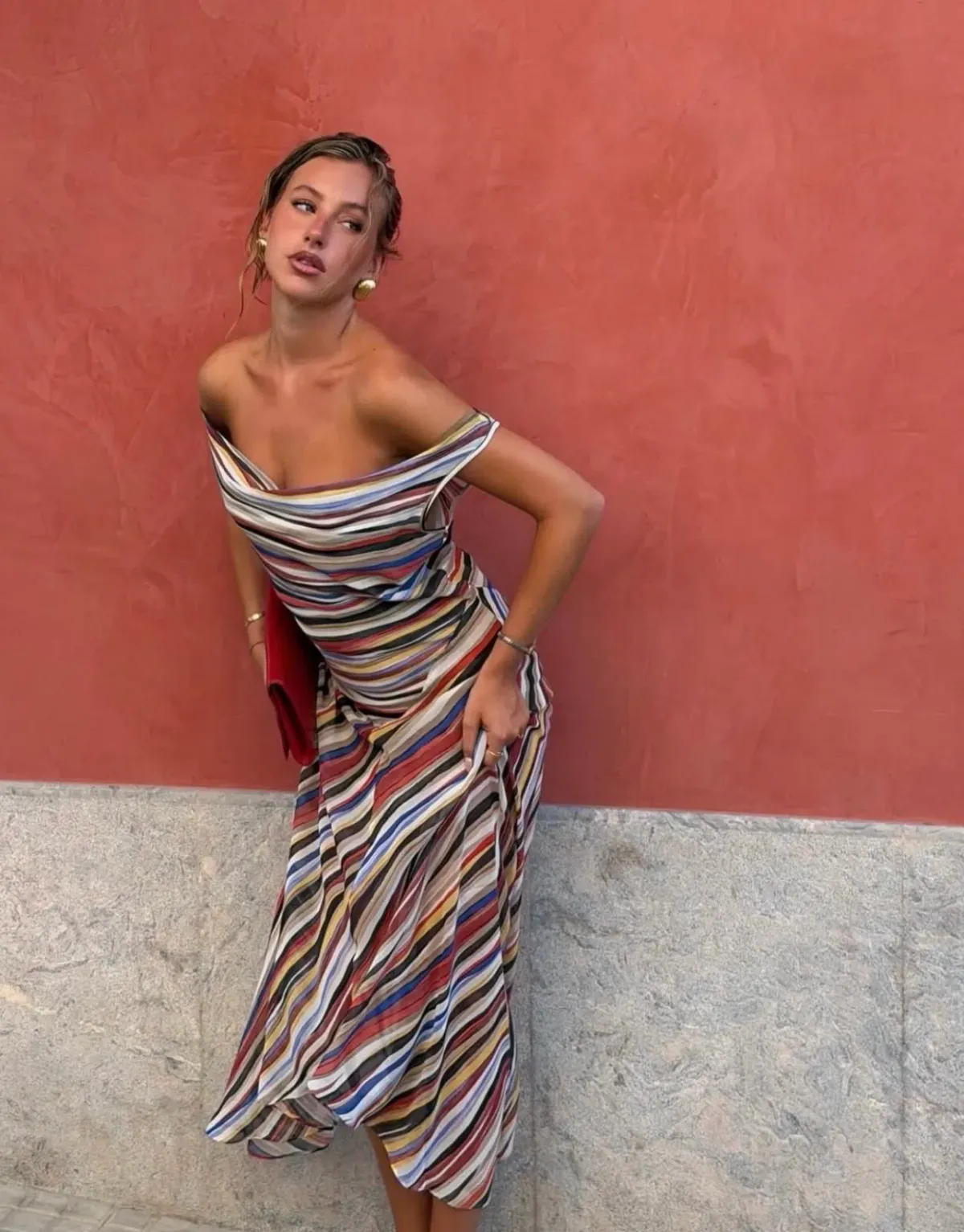 Realisation Par - The Cora in Mirage Midi Dress Size M (10-12) - Image 4