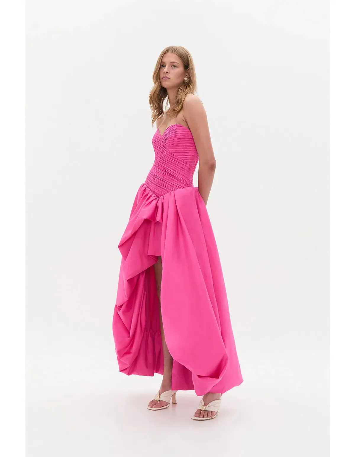 💕 BRAND New AJE Estelle Strapless Gown in Cerise Pink - Size 8 - Formal Maxi Dress 💕 - Image 3