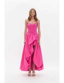💕 BRAND New AJE Estelle Strapless Gown in Cerise Pink - Size 8 - Formal Maxi Dress 💕 for rent on The Volte - image 1