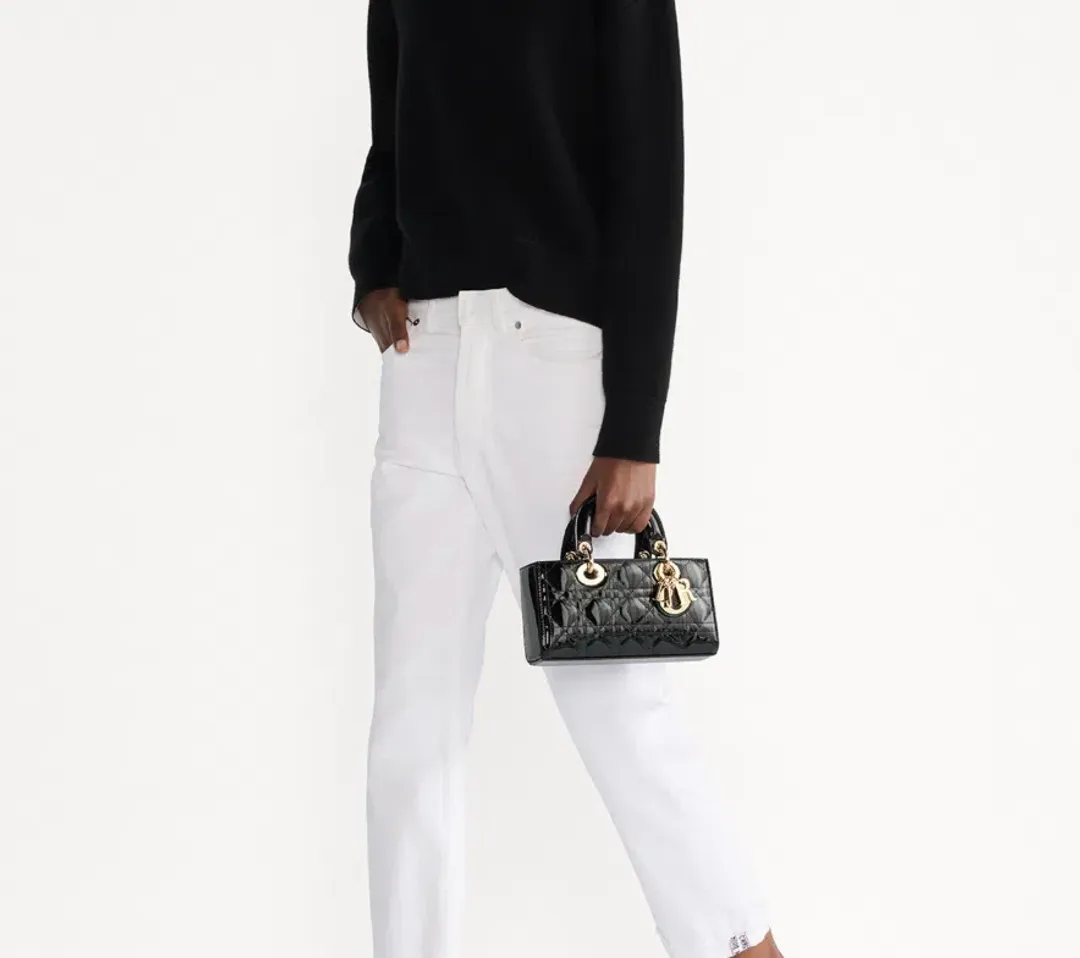 DIOR Lady D-JOY Patent Black for rent on The Volte - main image