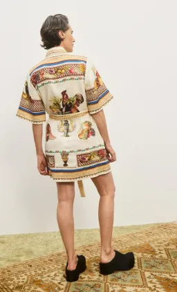 Alemais Mercado Mini Dress Size 14 for rent on The Volte - image 2