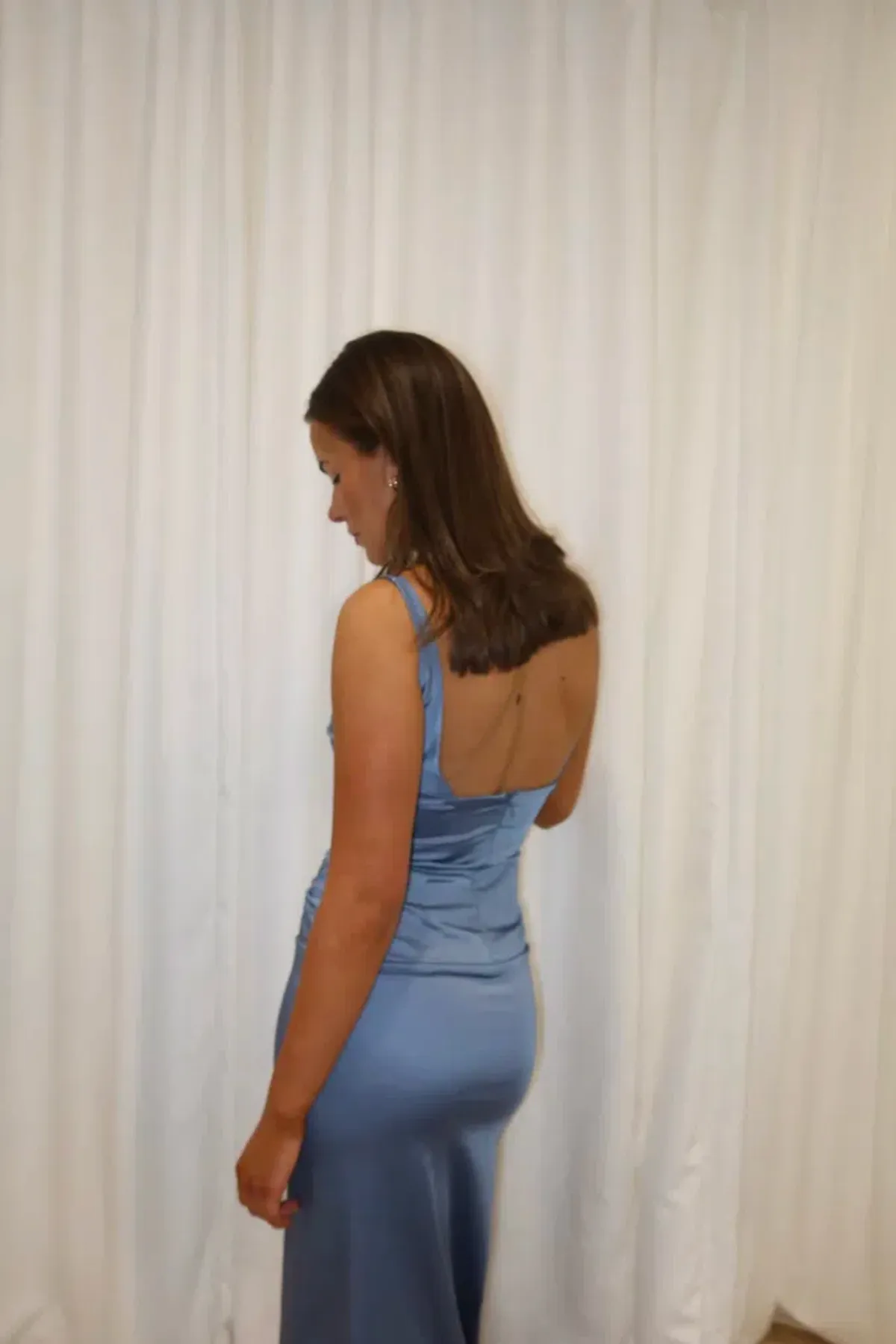 Ance Gria Atlein Gown - Blue size 6 - Image 3