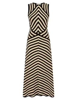 Zimmermann Valiant Deco Stripe Midi Dress Size 1 for rent on The Volte - image 5