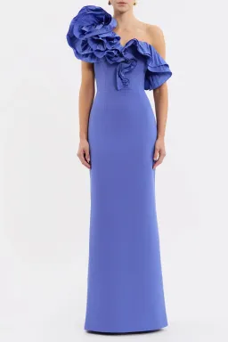 Rebecca Vallance Ella Gown Blue Size 6 for rent on The Volte - image 1
