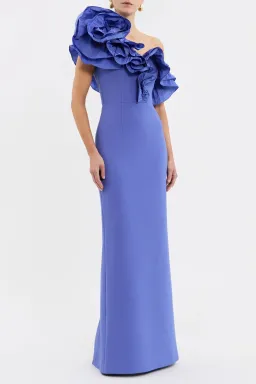 Rebecca Vallance Ella Gown Blue Size 6 for rent on The Volte - image 2