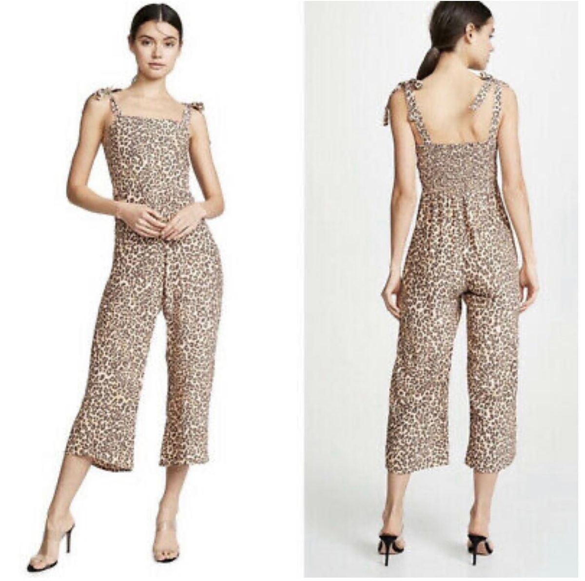 Faithfull The Brand Elsa Jumpsuit Mila Animal Print size - Image 1