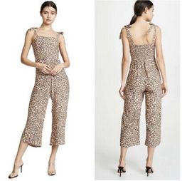 Faithfull The Brand Elsa Jumpsuit Mila Animal Print size for rent on The Volte - image 1