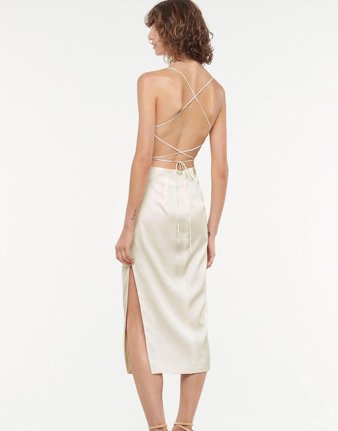 Manning Cartell Miami Heat Backless Dress White size 10 for rent on The Volte - main image