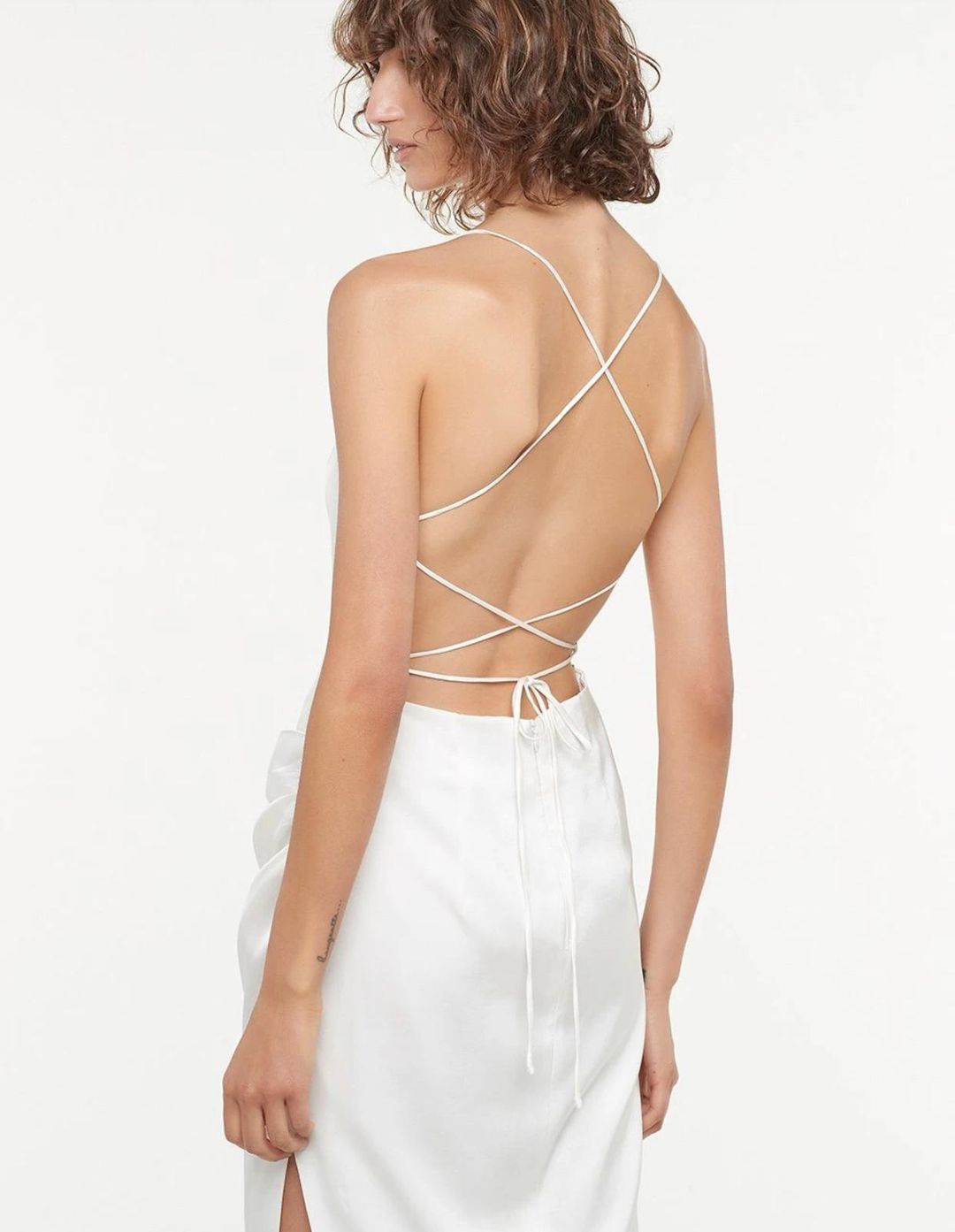 Manning Cartell Miami Heat Backless Dress White size 10 for rent on The Volte - main image