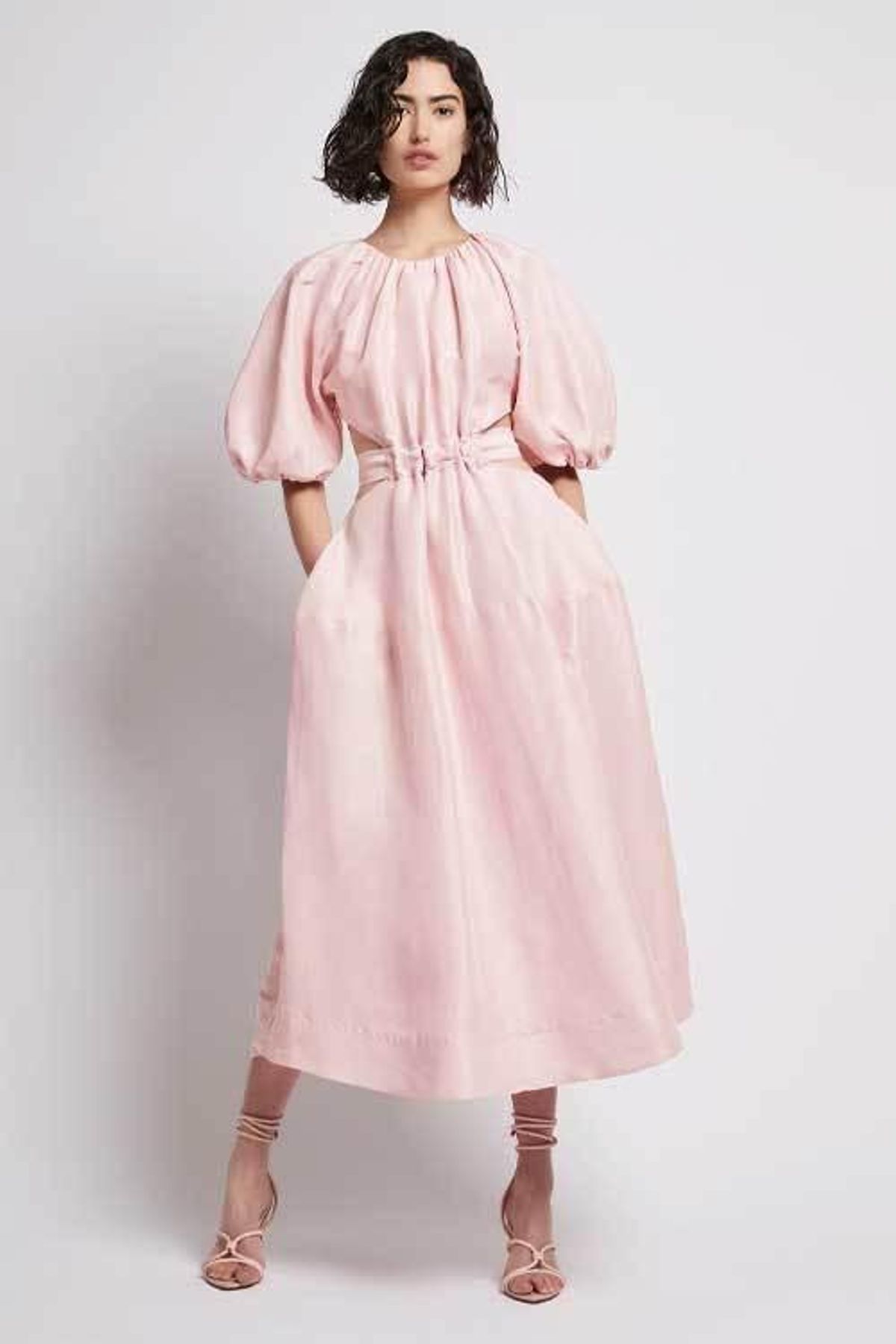 Mimosa Cutout Midi Dress - Image 1