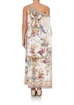 Camilla By The Meadow One Shoulder Kaftan with Neckband Dress Print Size 14 for rent on The Volte - image 4