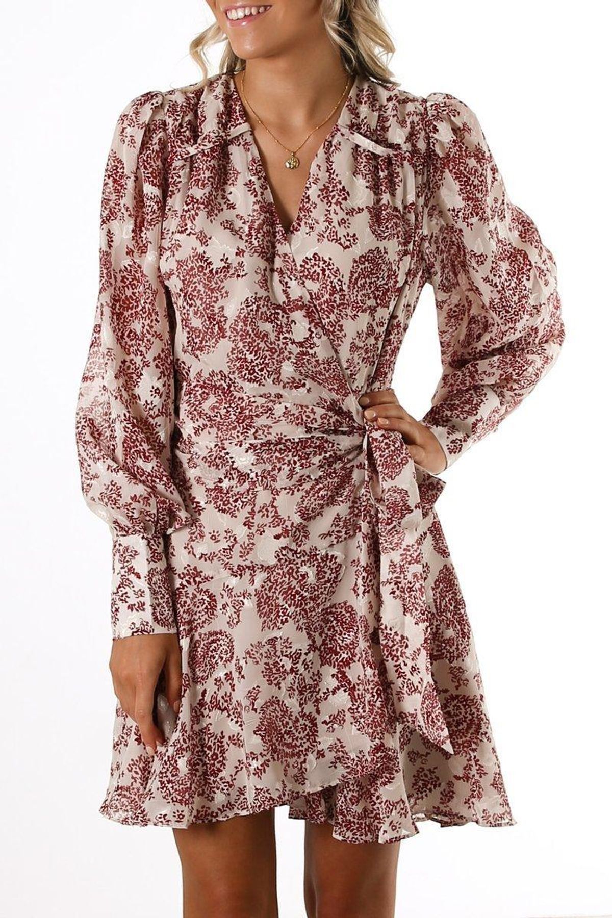 Elliatt Granite Dress - Whiteberry - Image 1