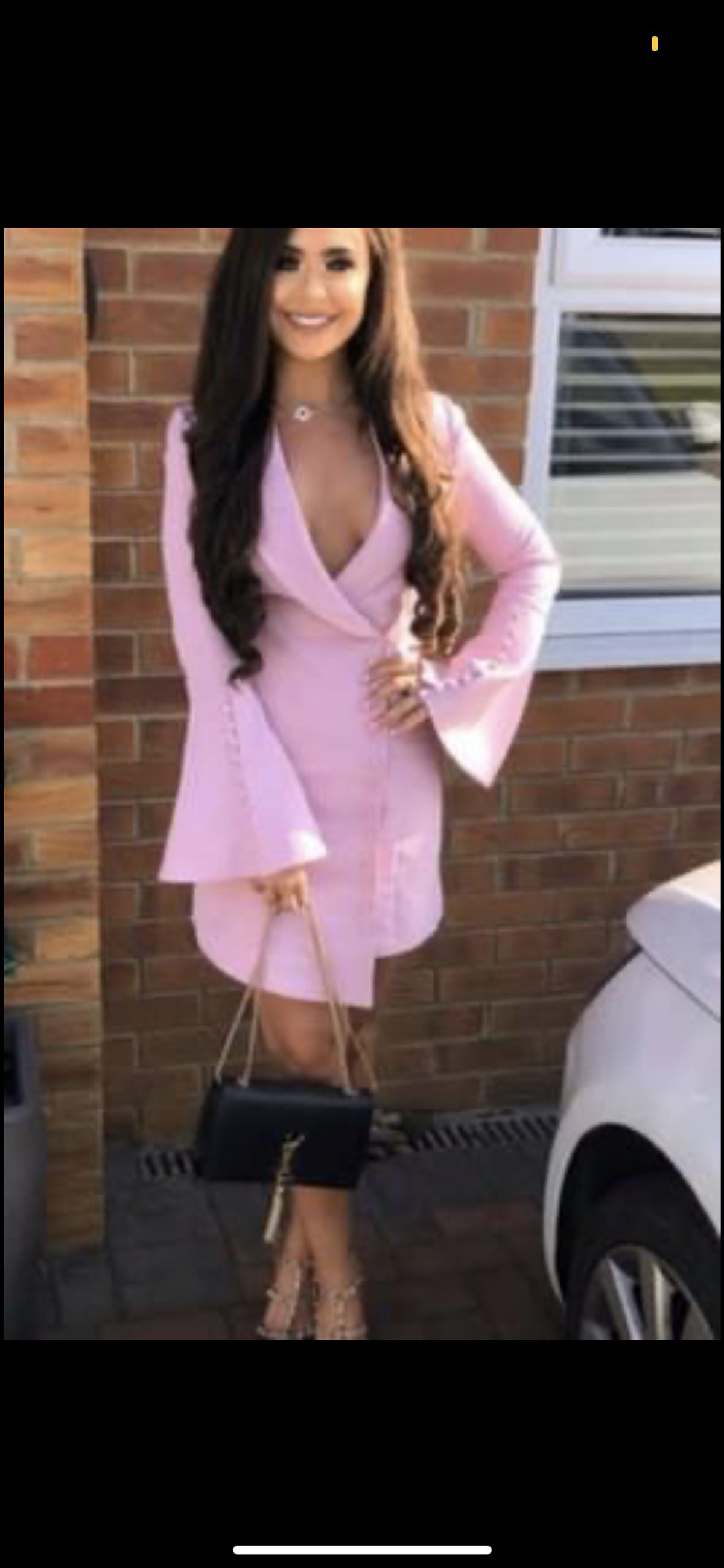 Lavish Alice pink Dress Size 6 - Image 3