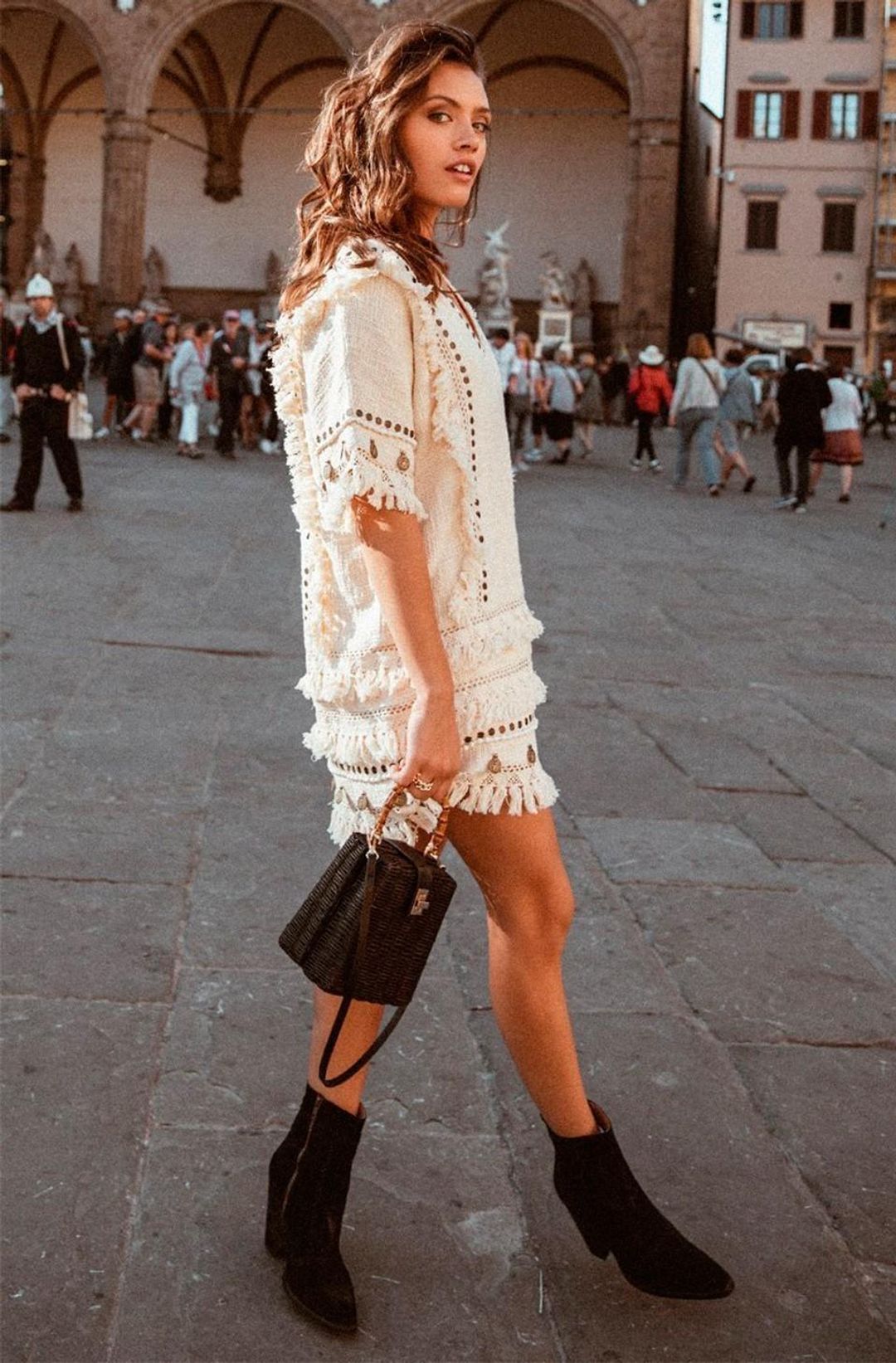 Spell Alphie Smock Dress for rent on The Volte - main image