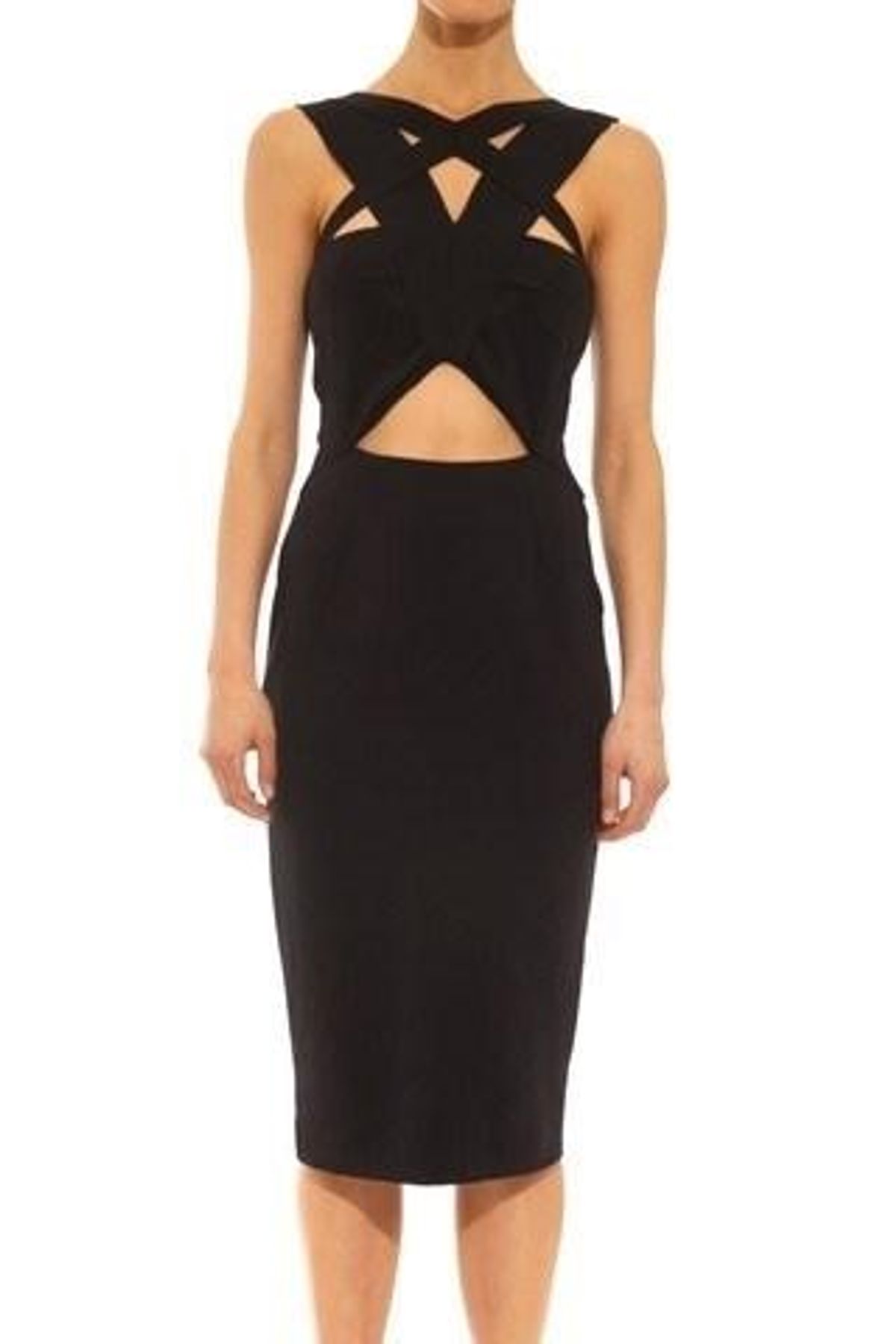 Shakuhachi Strappy Odyssey Dress in Black Size 6 - Image 2