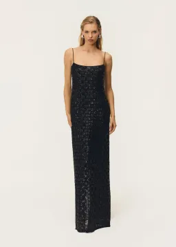 Arcina Ori Stevie Floor Length Dress in Black Size XS / AU 6 for rent on The Volte - image 1