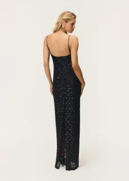 Arcina Ori Stevie Floor Length Dress in Black Size XS / AU 6 for rent on The Volte - image 3