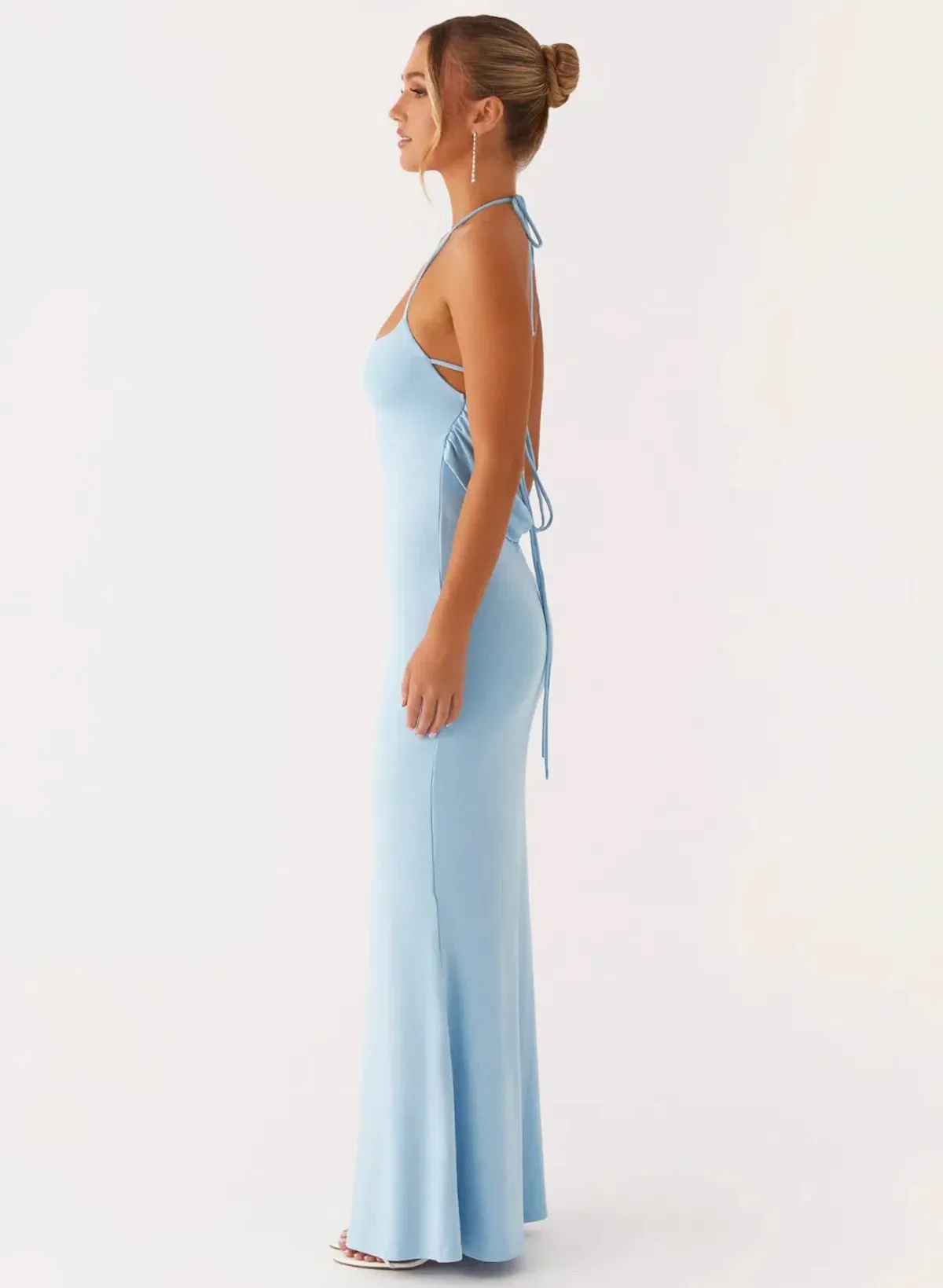 Peppermayo Talk About Us Maxi Dress - Blue, Size 4 - Image 2