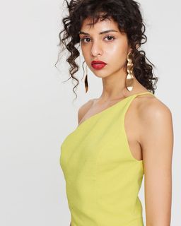 Manning Cartell - Radar Love Dress in Nuclear Yellow sz 8 for rent on The Volte - image 4