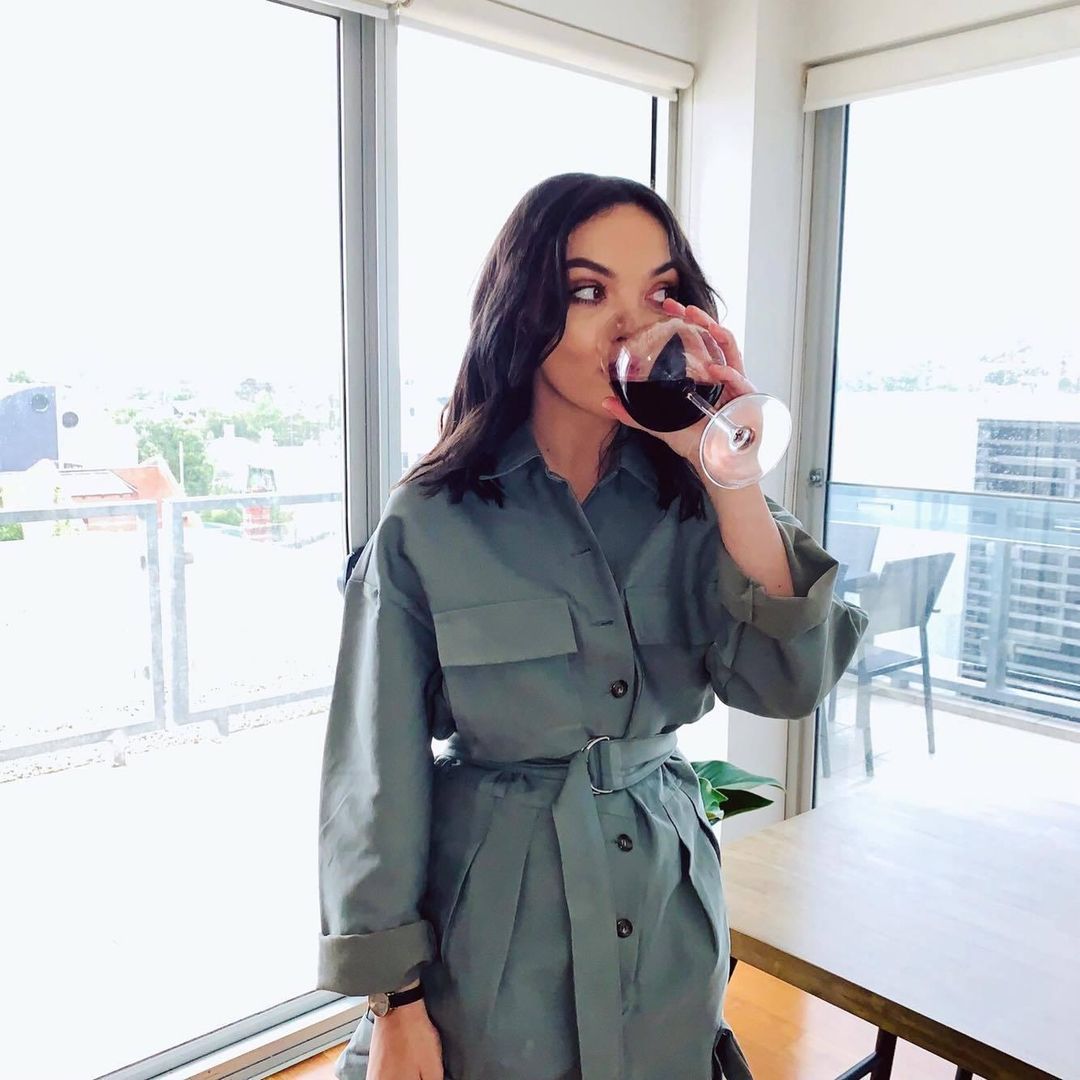 Frankie Shop Linda Belted Jumpsuit Khaki Army Green Size M / AU 10 for rent on The Volte - main image