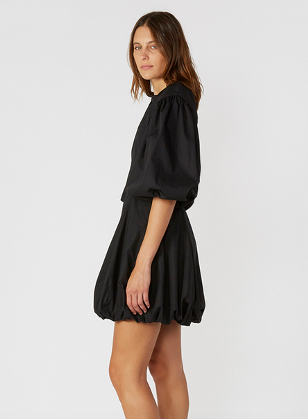 BASSIKE gathered balloon dress - Image 2