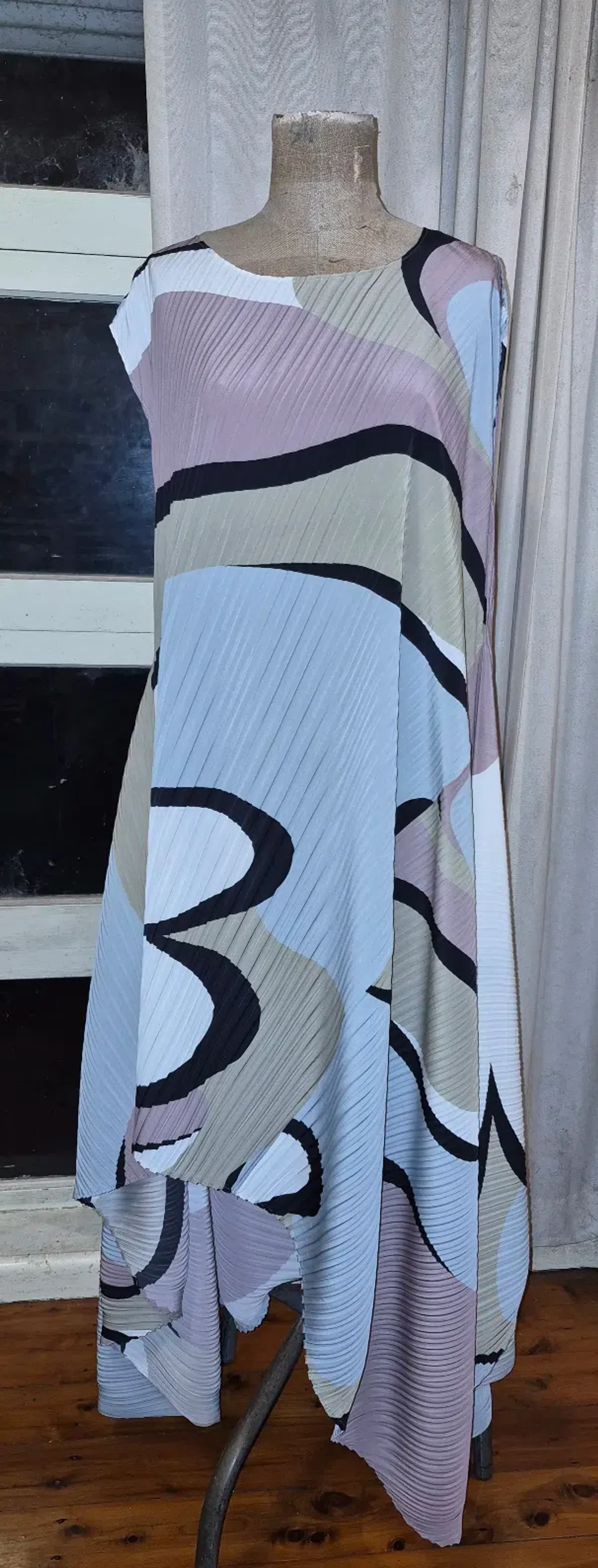 Issey Miyake pleated dress for rent on The Volte - main image