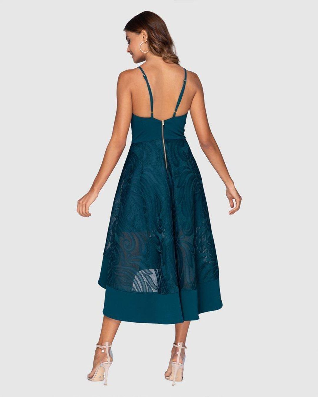 Pilgrim 'Lakin' Emerald Dress for rent on The Volte - main image