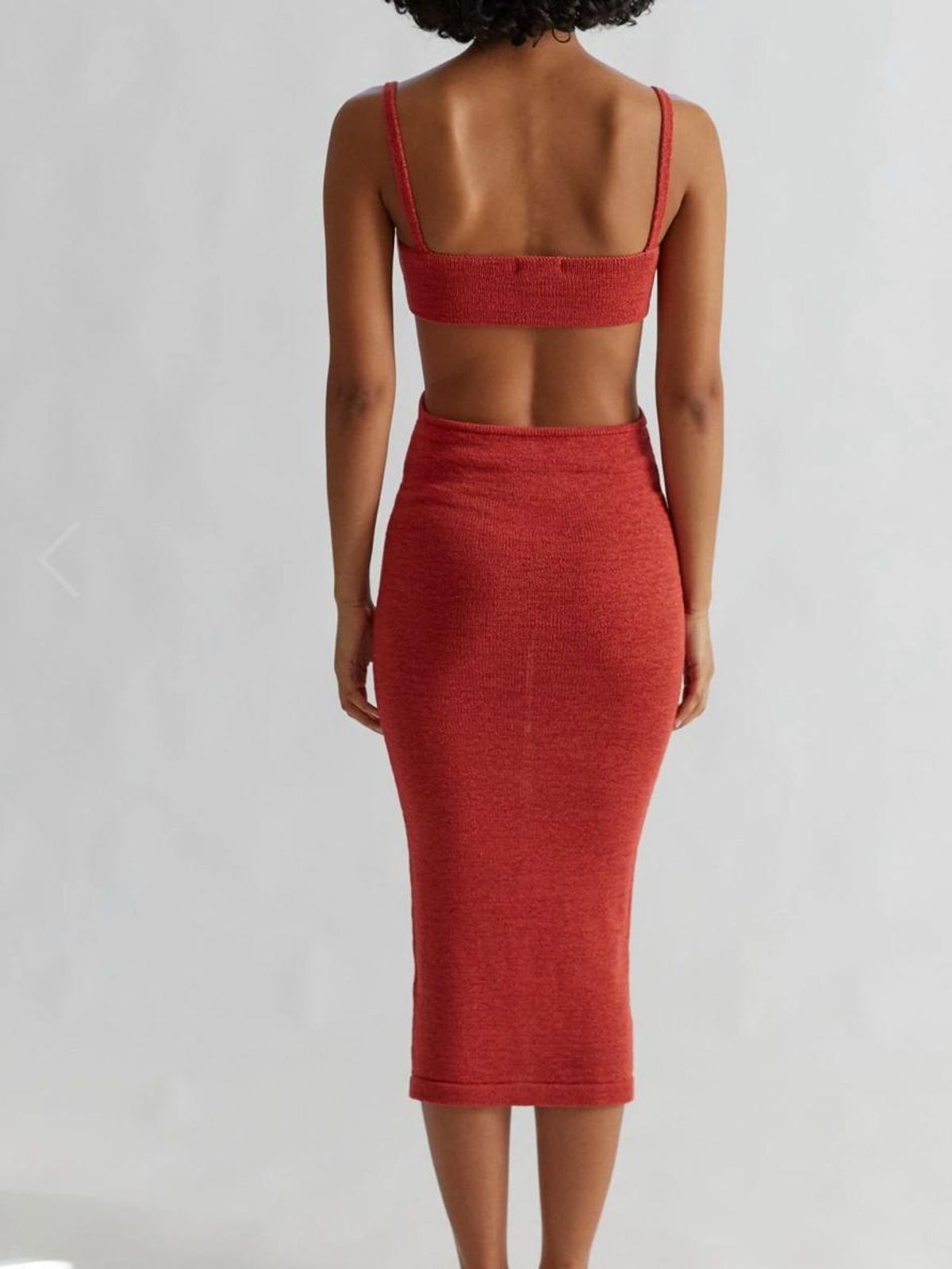 Henne Ineke Dress Red Size 6 - Image 4