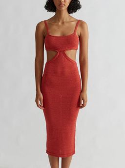 Henne Ineke Dress Red Size 6 for rent on The Volte - image 1