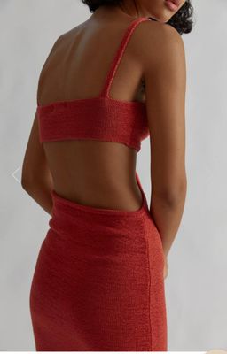 Henne Ineke Dress Red Size 6 for rent on The Volte - image 3