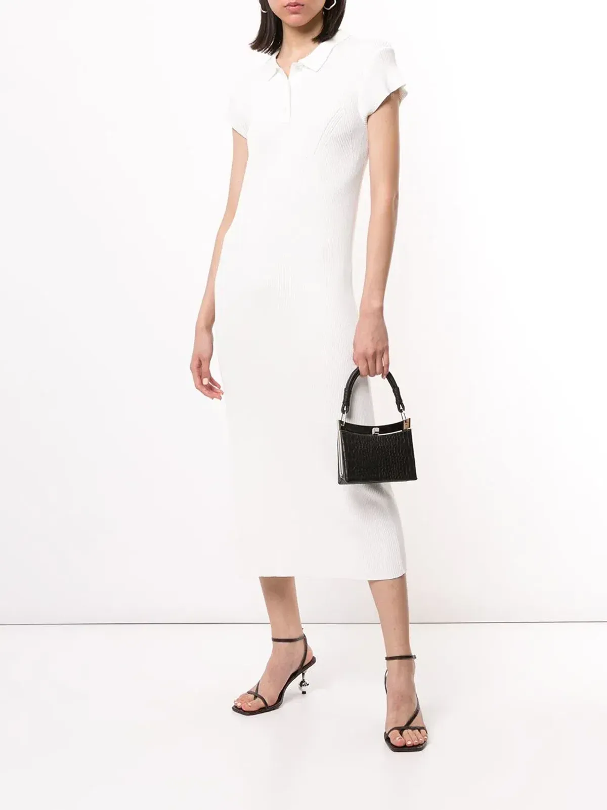 Manning Cartell MVP Polo Knit Dress White Size 6 for rent on The Volte - main image