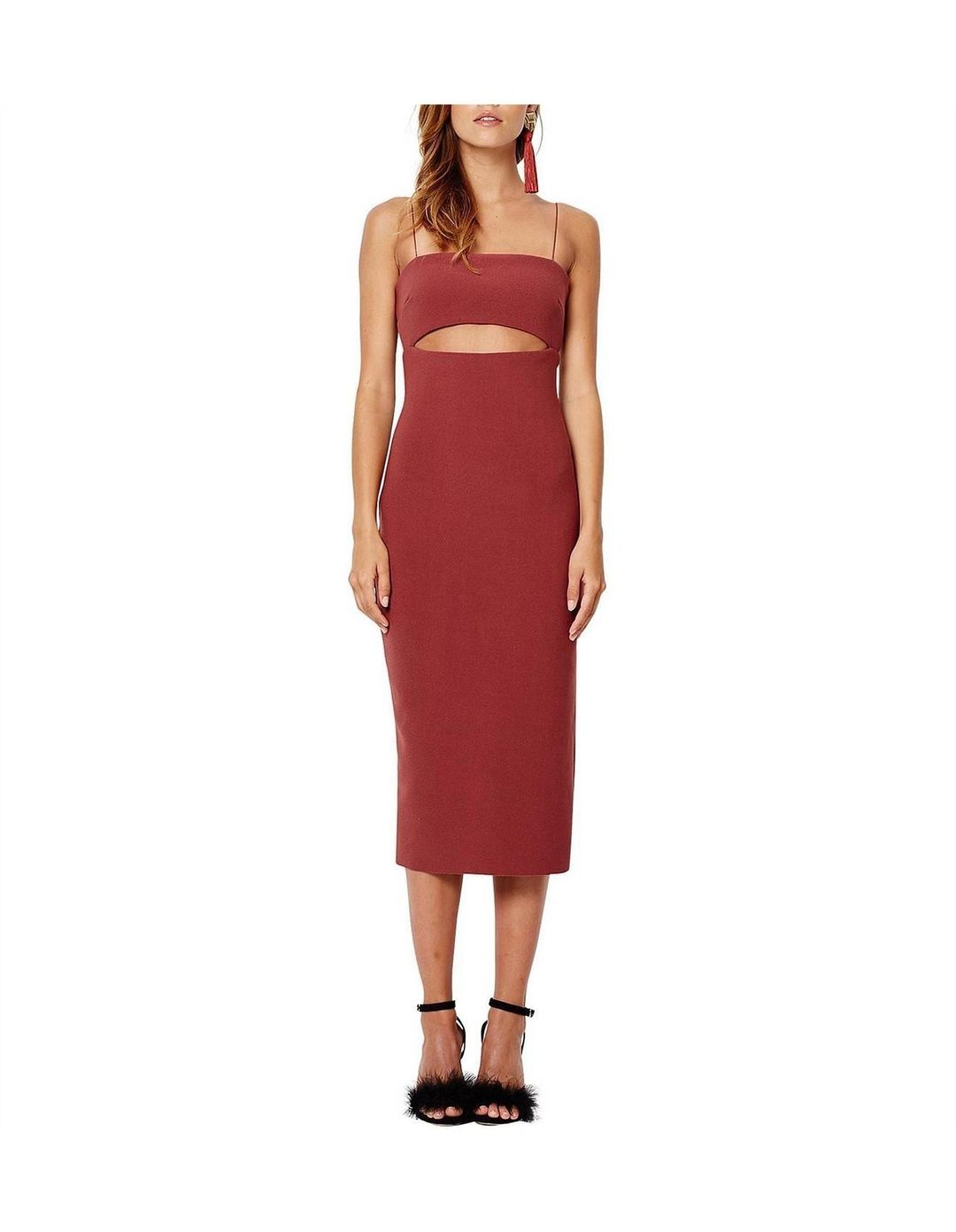 Bec & Bridge Lady Allure Split Dress Size10 for rent on The Volte - main image
