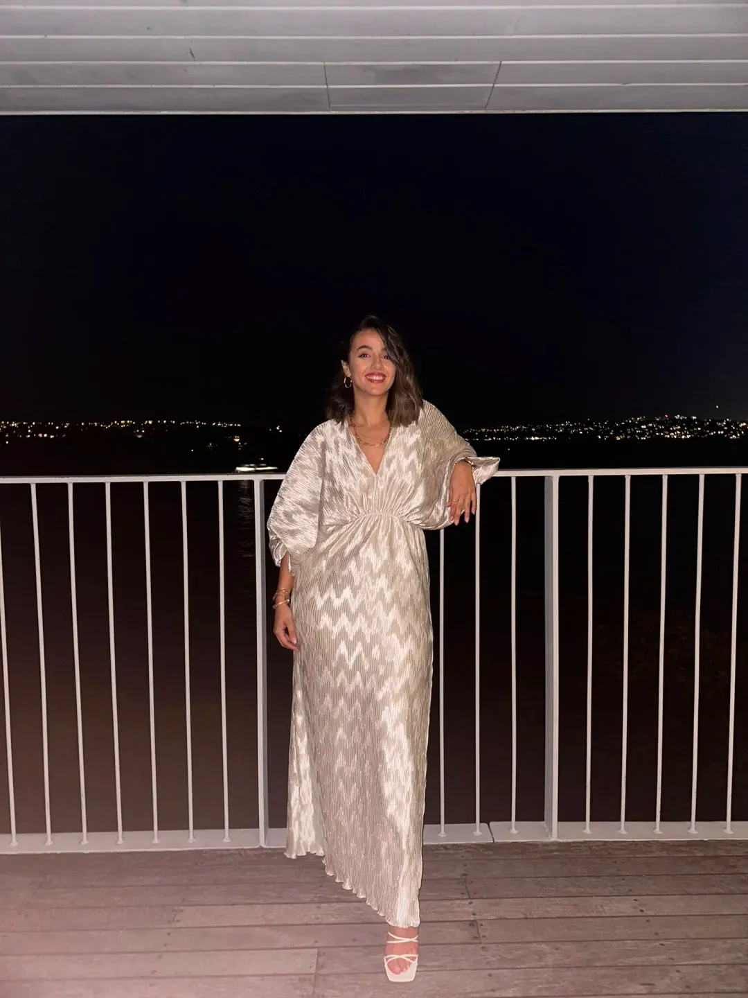 Lidee Gold Dress for rent on The Volte - main image