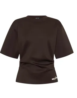 Acre Lou Oskar top and dinner plans mini skirt for rent on The Volte - image 3