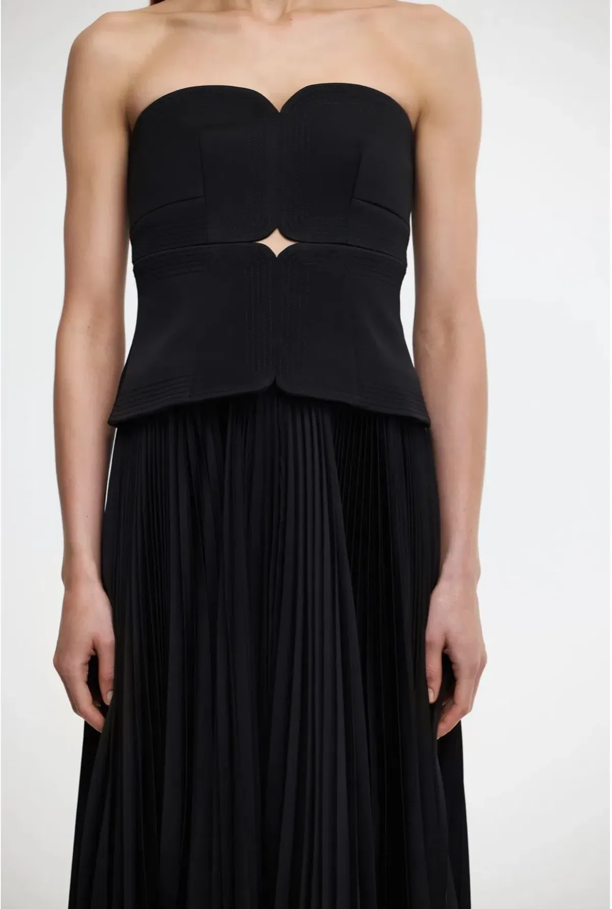 Acler Avonlea Midi Dress Black Size 12 - Image 4