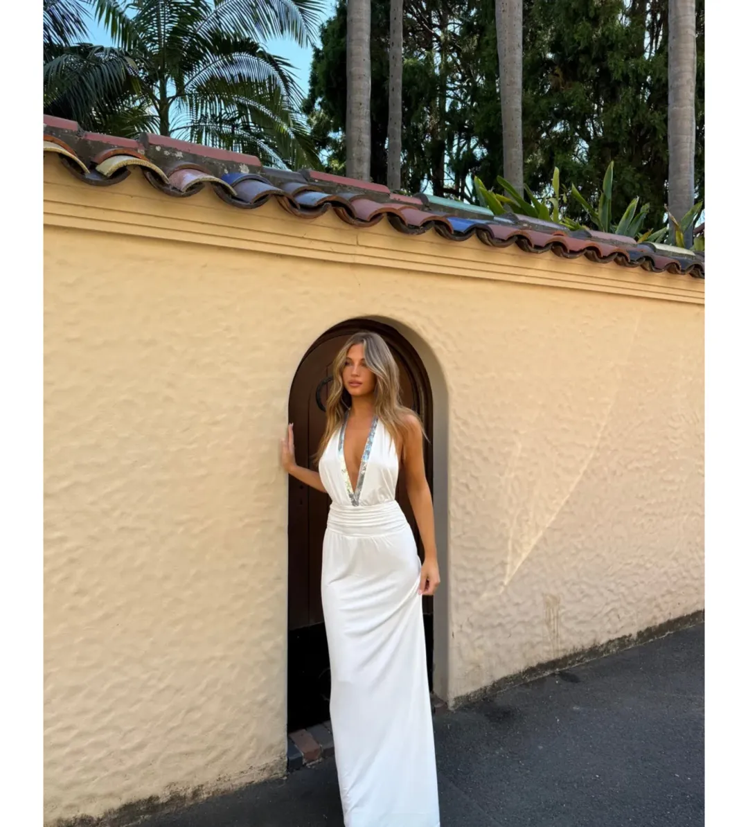 Setaye Provence Maxi Dress White Size 6 for rent on The Volte - main image