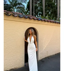Setaye Provence Maxi Dress White Size 6 for rent on The Volte - image 4