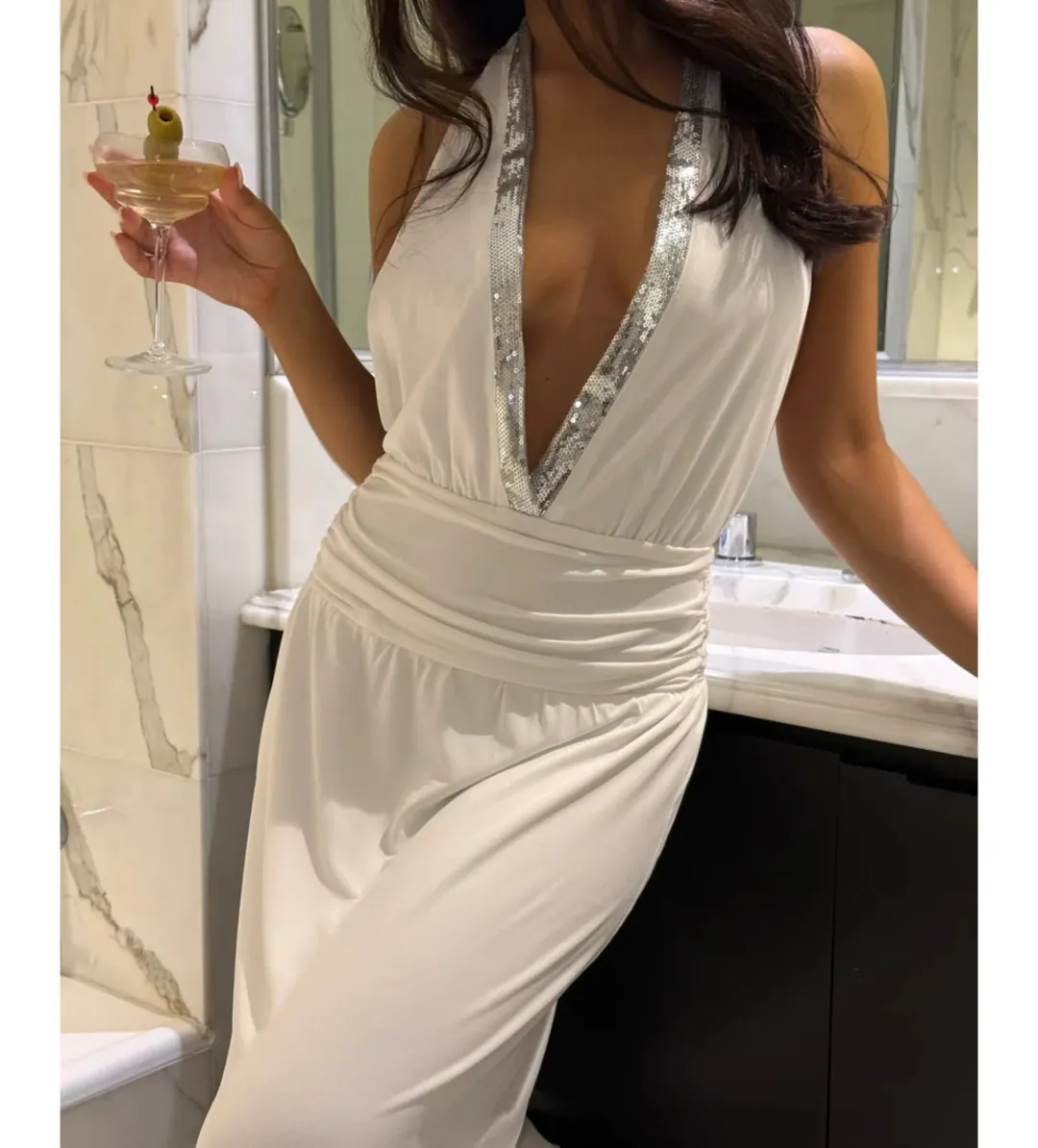 Setaye Provence Maxi Dress White Size 6 for rent on The Volte - main image