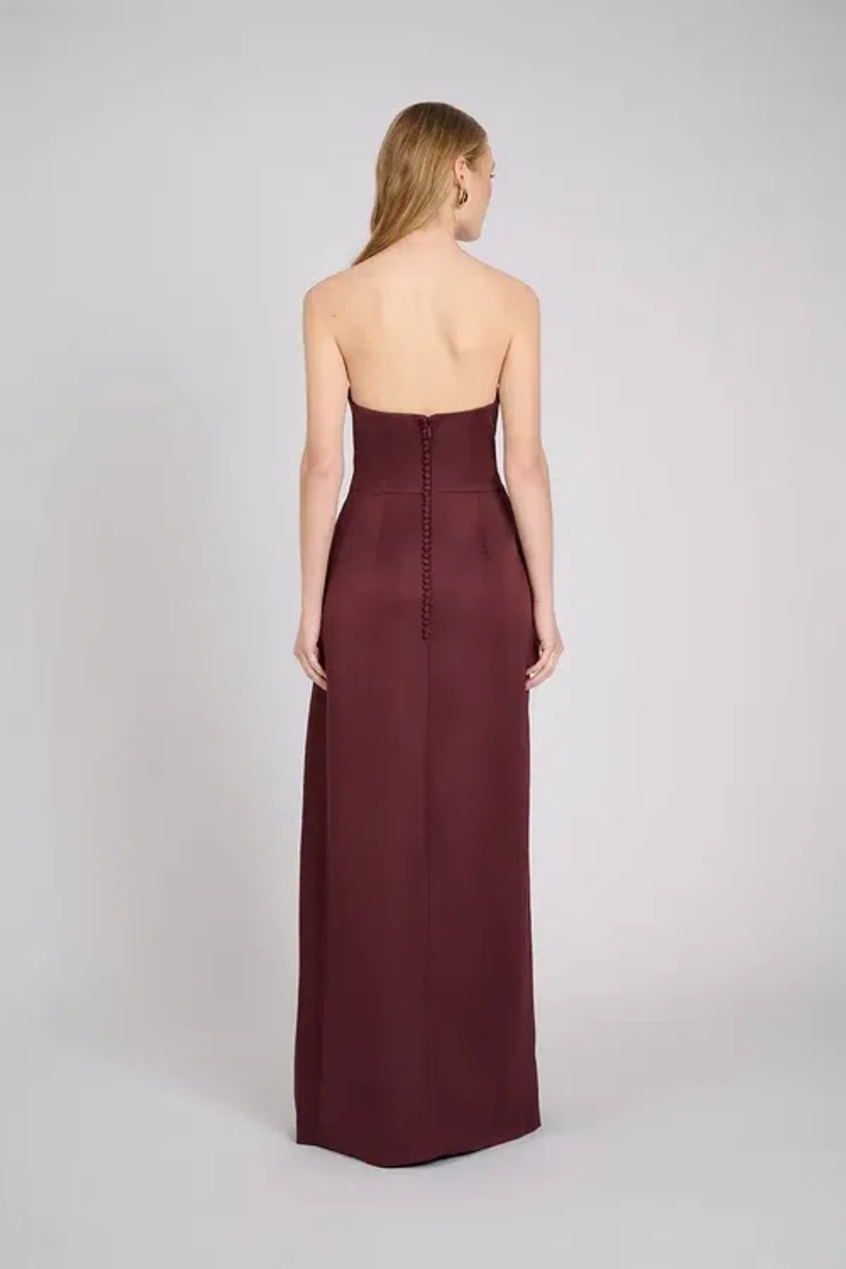 Eliya The Label Deanna Gown in Wine Size M / AU 10 - Image 3